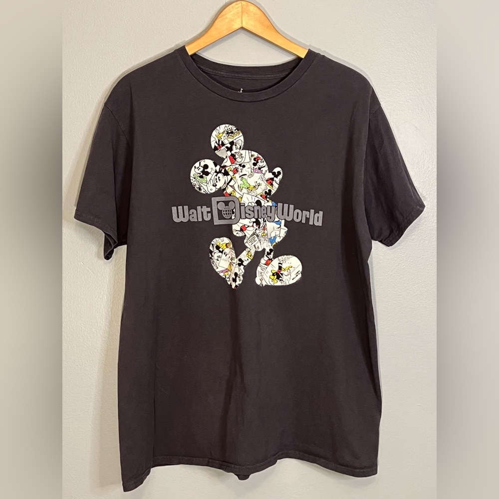 Walt Disney World Mickey Mouse Vintage Style T Shirt Unisex Adult size 2XL